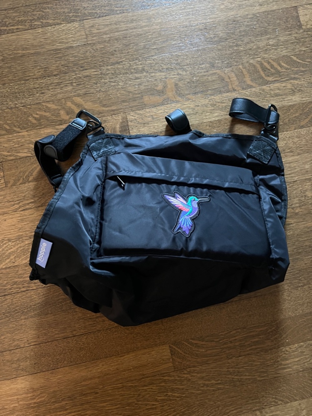 hoppie- the smart seat stroller sling